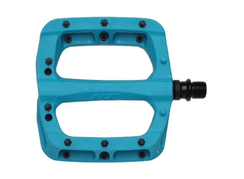 HT Components PA03A 9/16-inch BMX Pedals in Turquoise