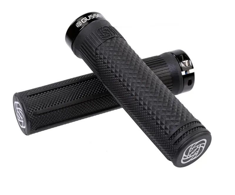 Gusset Components S2 Extra Soft Lock-on Grips in Black