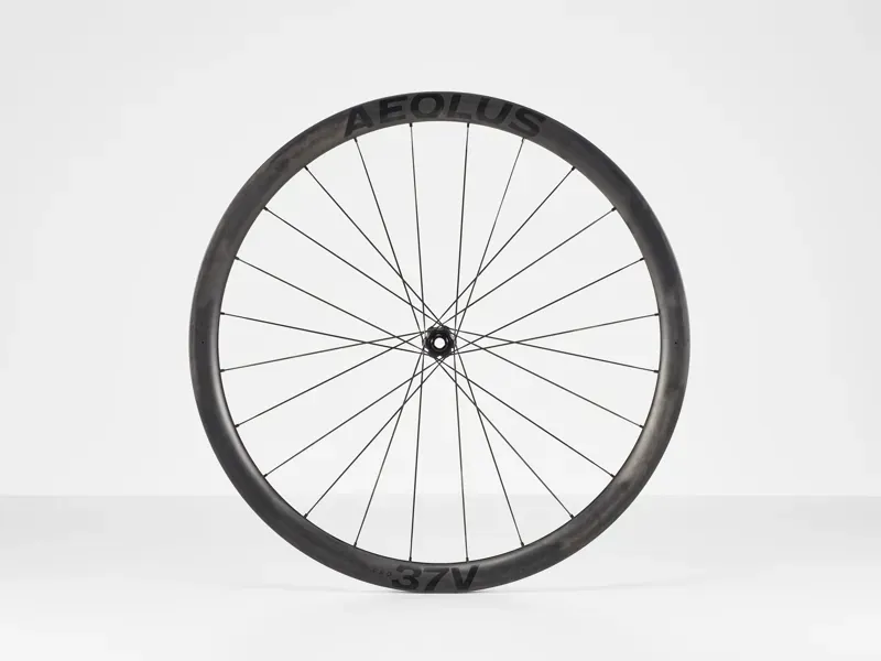 Bontrager Aeolus Pro 37V Disc TLR 12T Front Wheel in Black