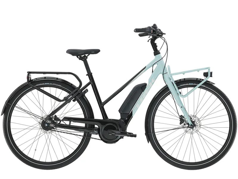 Trek District+ 2 Stagger Hybrid eBike in Blue