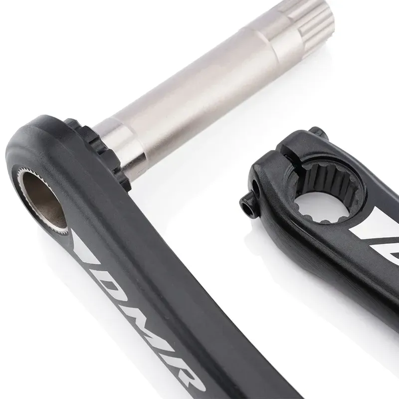 DMR Sect 165mm Aluminium Mountain Bike Cranks in Black-1