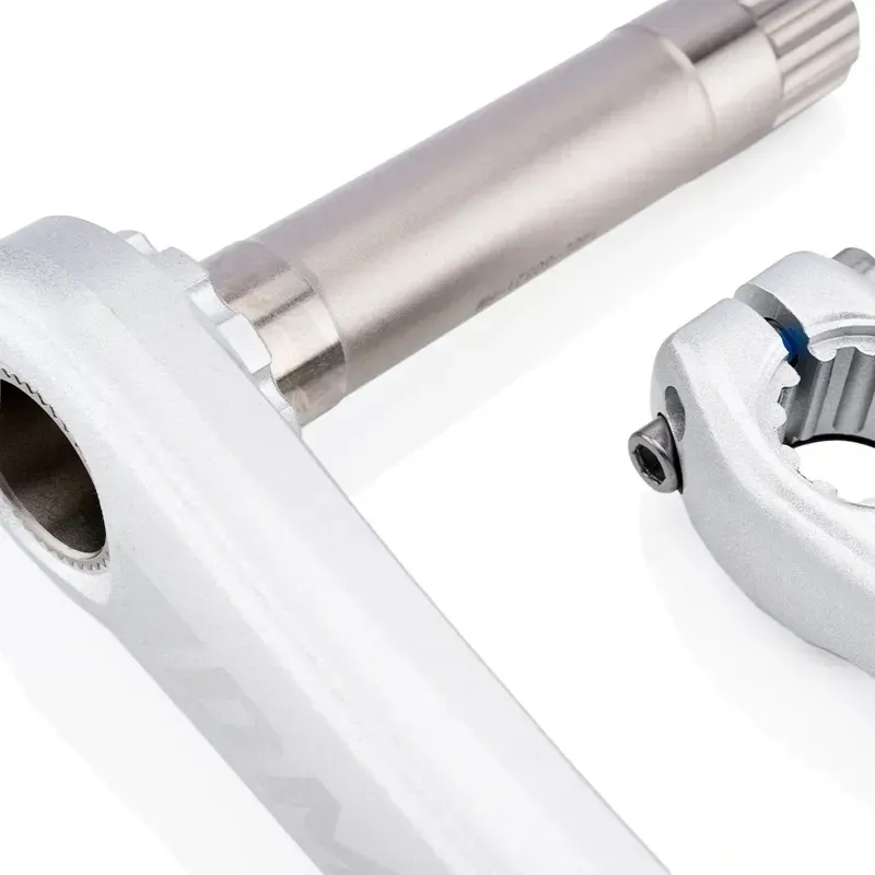 DMR Sect 165mm Aluminium Mountain Bike Cranks in Silver-1