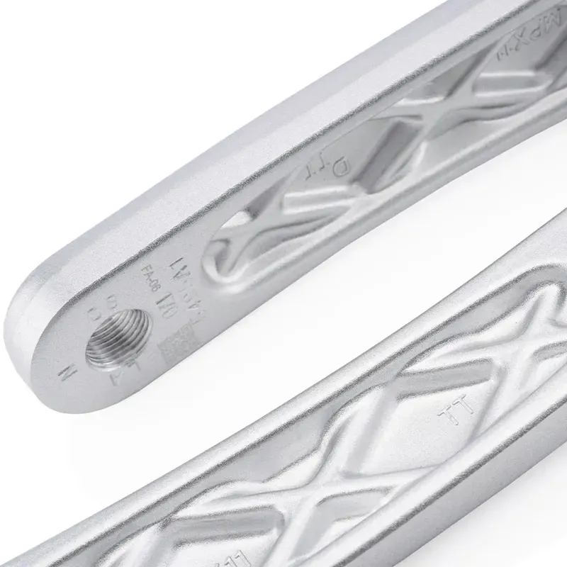 DMR Sect 165mm Aluminium Mountain Bike Cranks in Silver-3