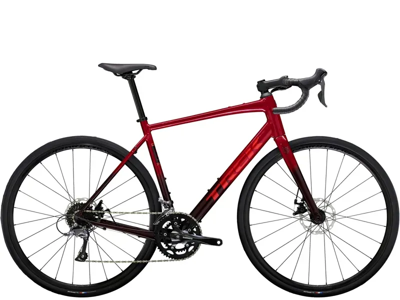 Trek Domane AL 2 Road Bike in Crimson to Carbine