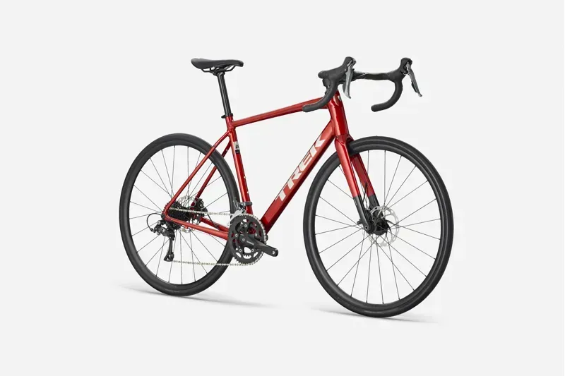 Trek Domane AL 2 Road Bike in Fury Red-1