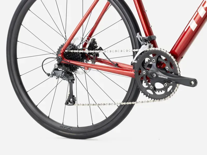 Trek Domane AL 2 Road Bike in Fury Red-5