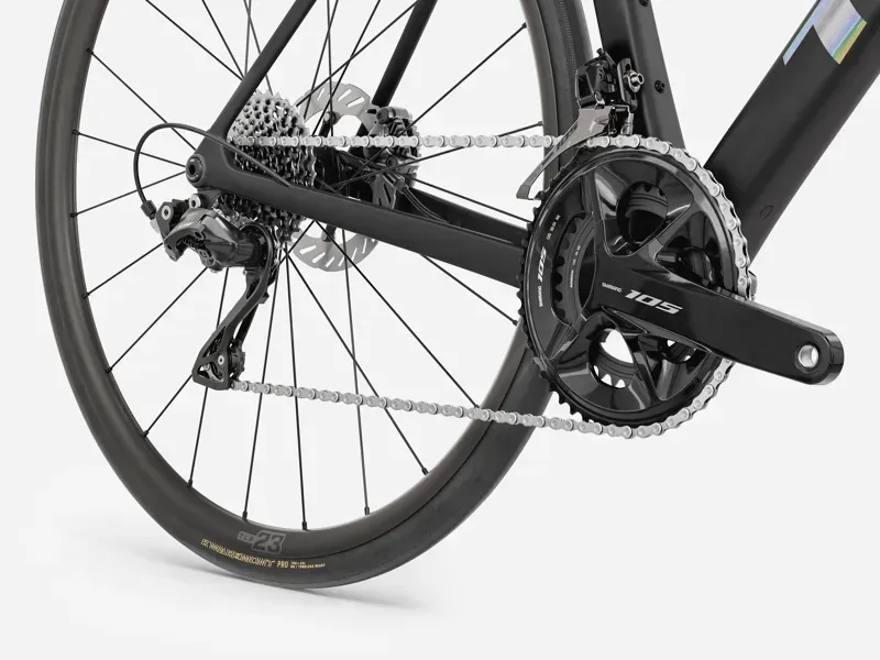 Trek Domane SL 5 Carbon Road Bike in Smoke-4