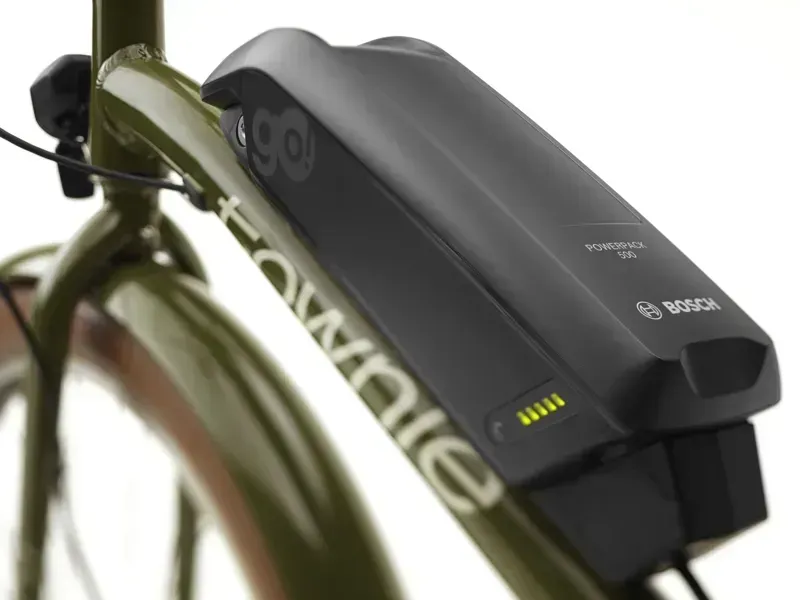 Electra Townie Go! 5i Step-Over E-Bike in Olive-1