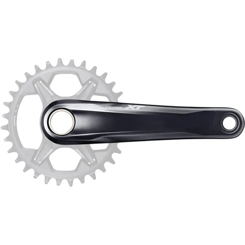 CRANK SET XT M8120 12sp 55mm 170mm Black single 170 mm