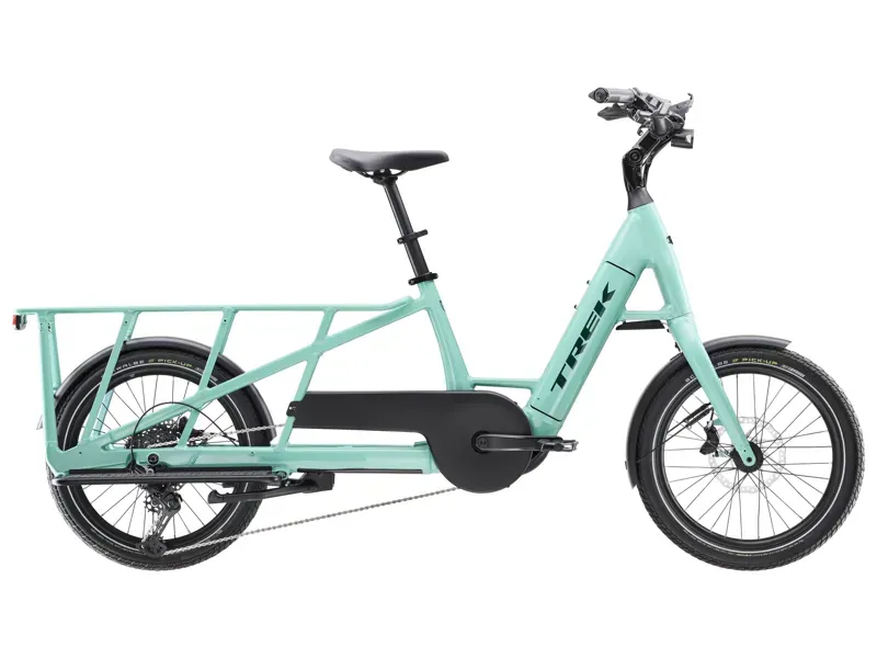 Trek Fetch+ 2 Electric Cargo Bike in Green