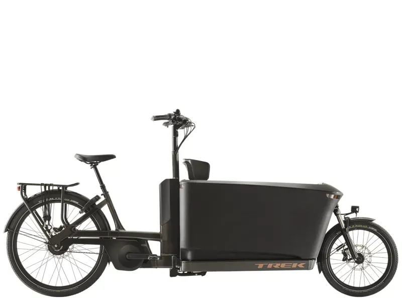Trek Fetch+ 4 Electric Cargo Bike in Black