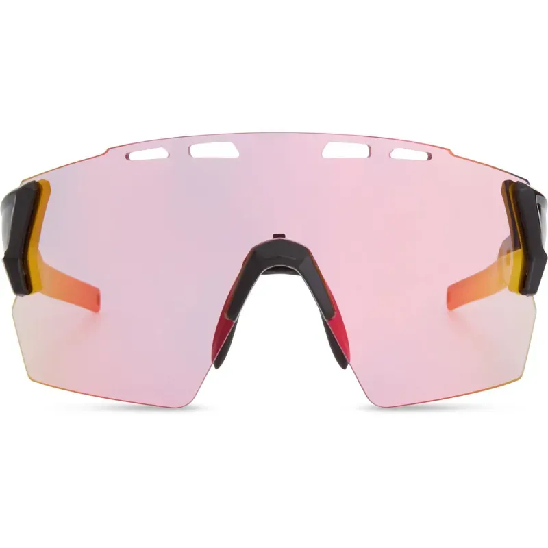 Madison Stealth Pink Rose Mirror/Amber/Clear 3 Lens Sunglasses in Black-3