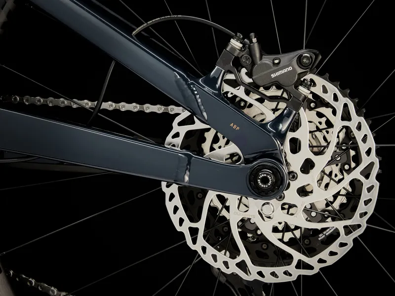 Trek Fuel EXe 8 XT eMountain Bike in Nautical Navy-5