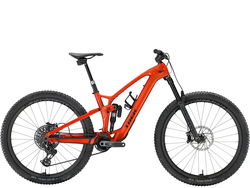 Fuel Exe 9.9 Xo AXS Electric Mountain Bike in Lava