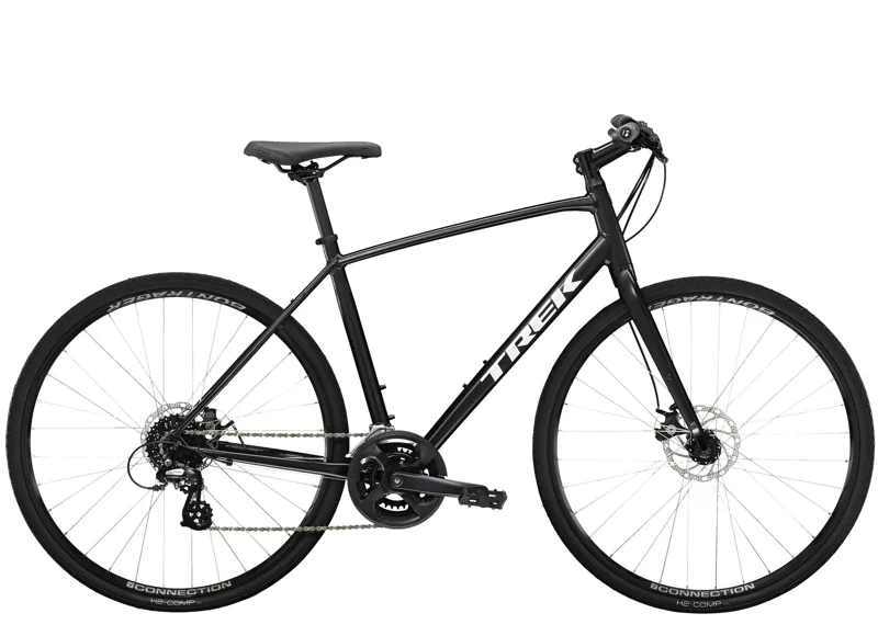 Trek FX 1 Disc Hybrid Bike in Satin Black