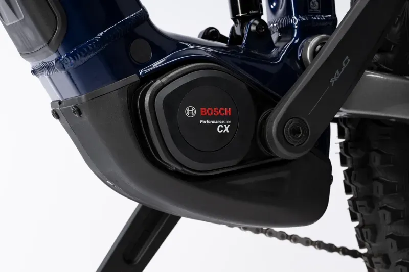 Haibike Allmtn 6 eMountain Bike in Ocean Black/Grey Glossy-2