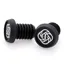 Gusset Components BMX Push-in Plug Pair in Black