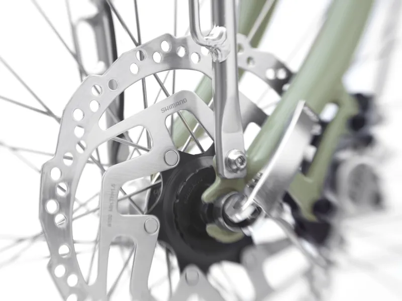 Electra Loft Go 5i Step-Thru 500Wh E-Road Bike In Green Tea-5