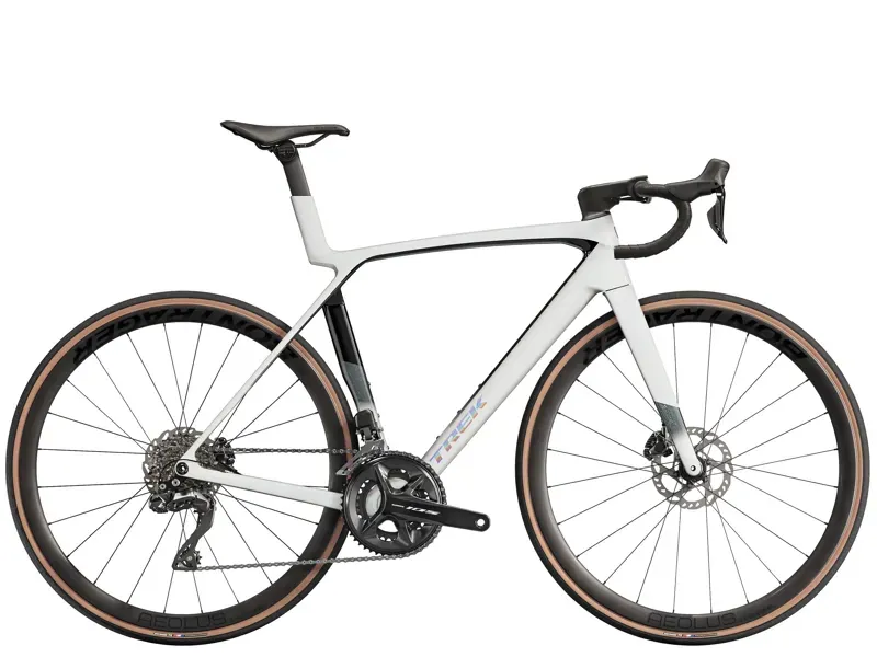 Trek Madone SL 6 Gen 8 Road Bike In White Prismatic