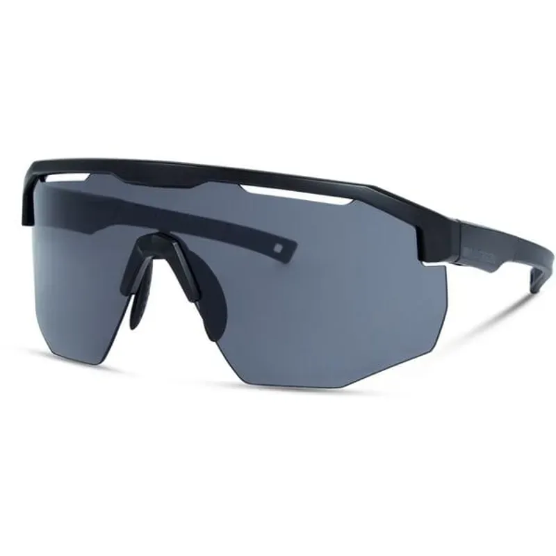 GLASSES Mad Cipher BK/ BK Matt Black one size black mirror