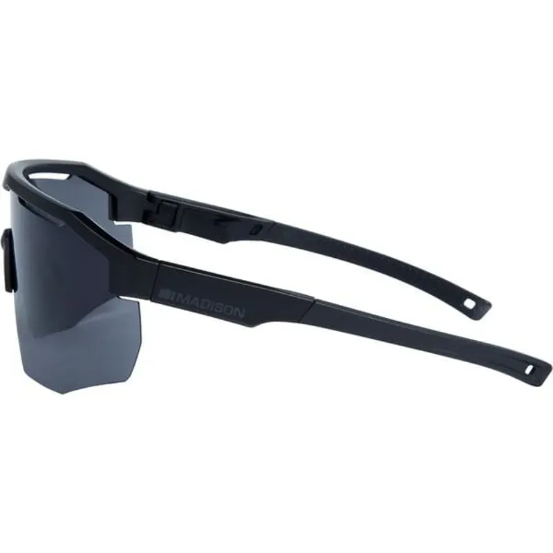 GLASSES Mad Cipher BK/ BK Matt Black one size black mirror-1
