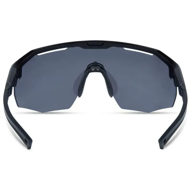 GLASSES Mad Cipher BK/ BK Matt Black one size black mirror-2