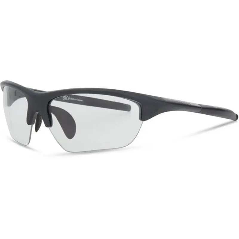 Madison Eyewear Mission Green Mirror Lens Sunglasses in Matt Dark Grey