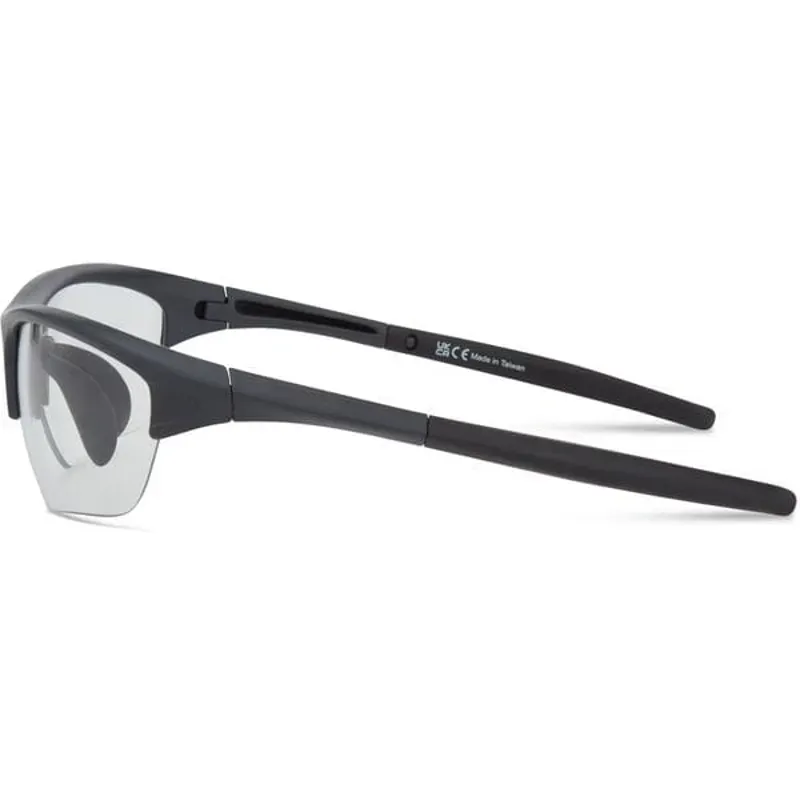 Madison Eyewear Mission Green Mirror Lens Sunglasses in Matt Dark Grey-1