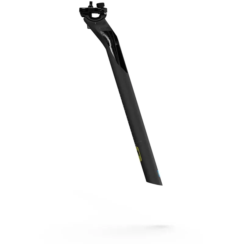 Pro Vibe 27.2mm 0-15mm Layback 350mm Carbon Seatpost in Black-1
