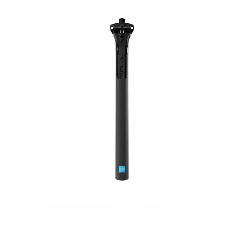 Pro Vibe 27.2mm 0-15mm Layback 350mm Carbon Seatpost in Black-3