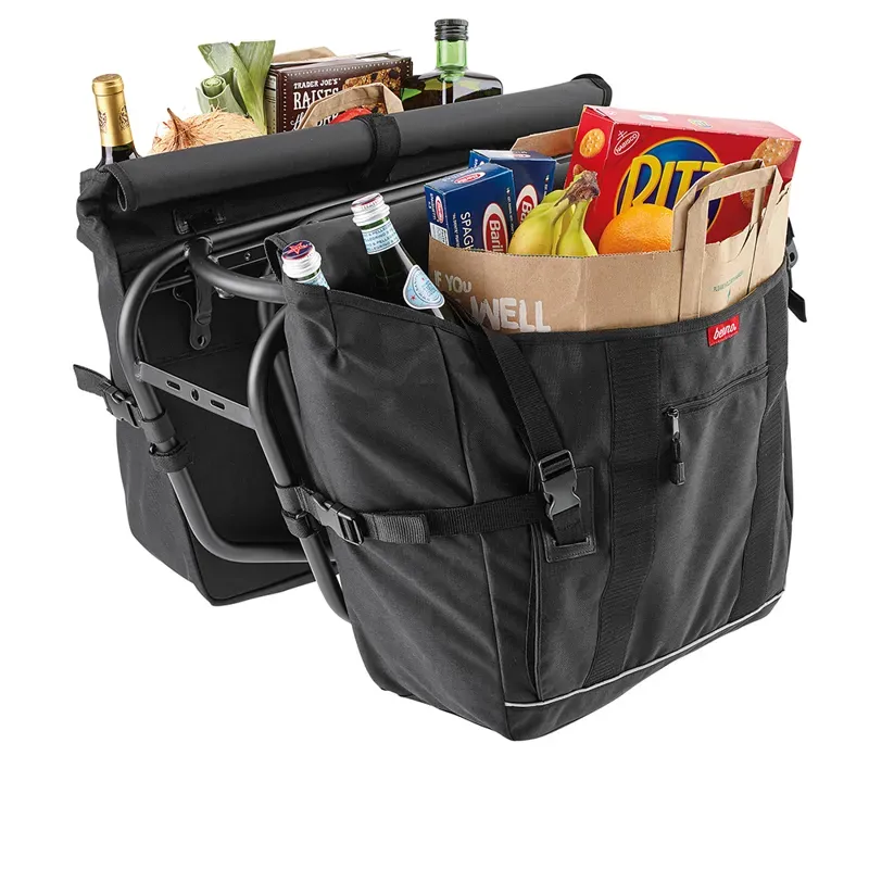 Benno Bikes Utility Pannier Bag in Black-1