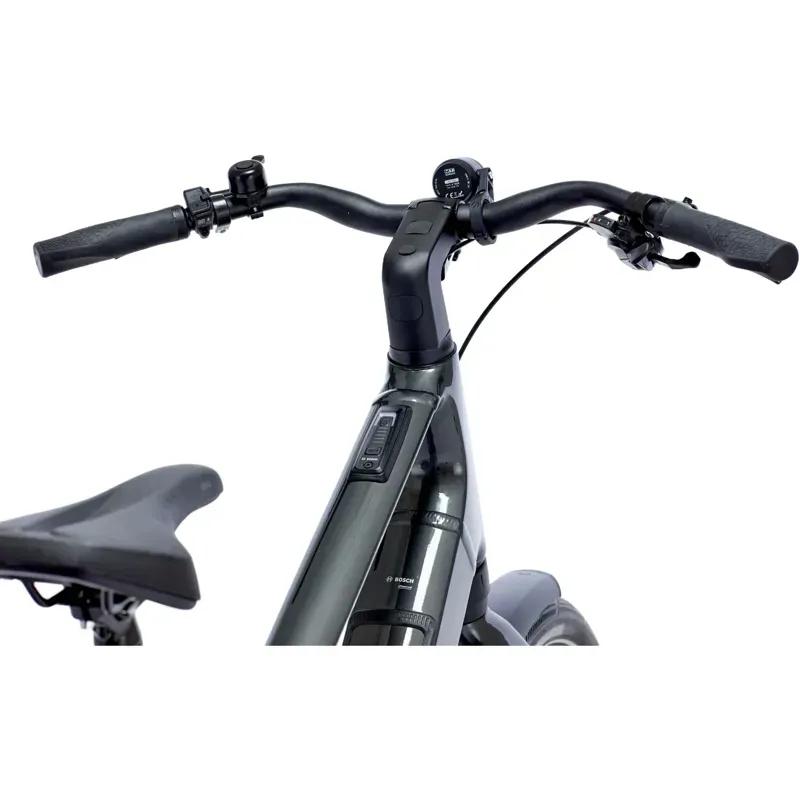 Raleigh Hockley Crossbar E-Hybrid Bike in Black-1