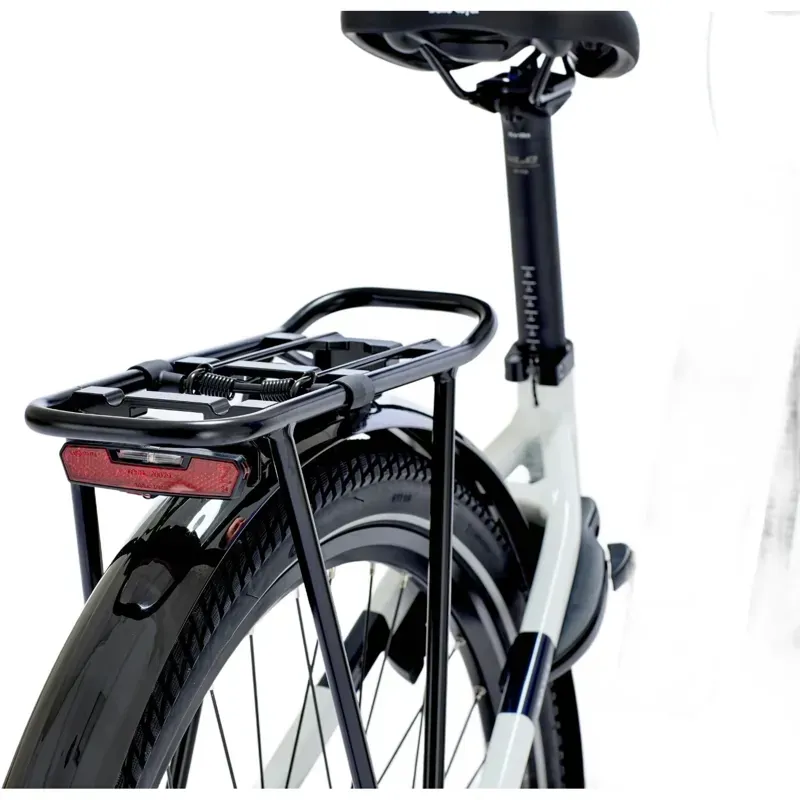 Raleigh Motus Low Step Derailleur Gear E-Hybrid Bike in Sparkling White-5