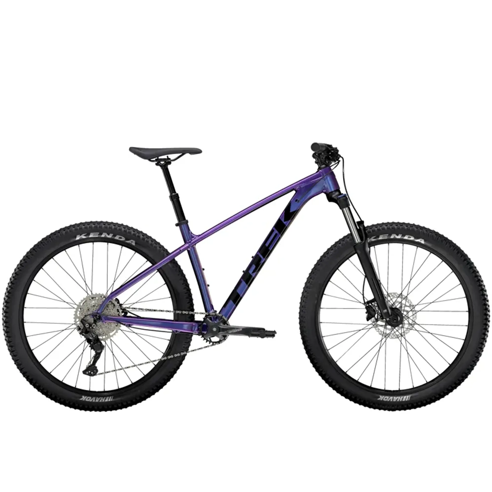 Trek Roscoe Hardtail Mountain Bike in Purple