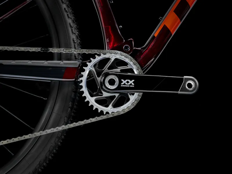 Trek Supercaliber SLR 9.9 XX AXS Full Suspension Mountain Bike in Red-3