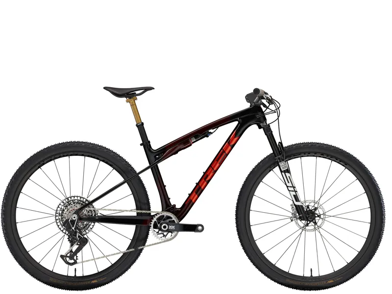 Trek Supercaliber SLR 9.9 XX AXS Full Suspension Mountain Bike in Red