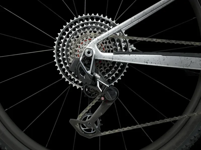 Trek Supercaliber SLR 9.9 XX AXS Full Suspension Mountain Bike Silver-4