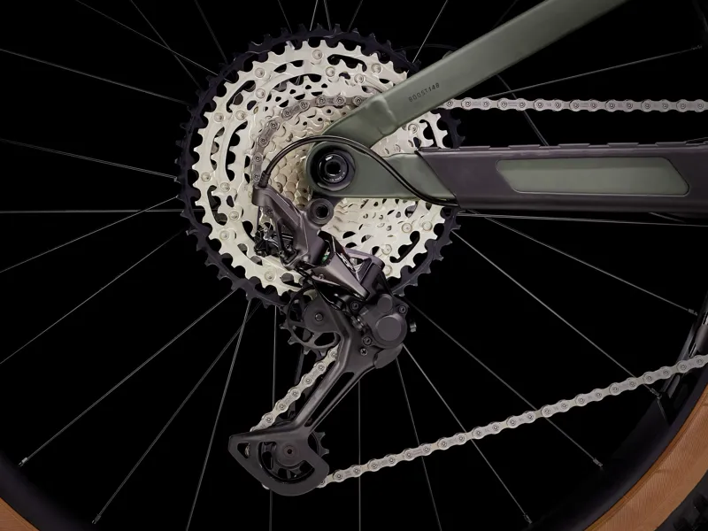 Trek Top Fuel 8 XC Mountain Bike in Olive Green-4