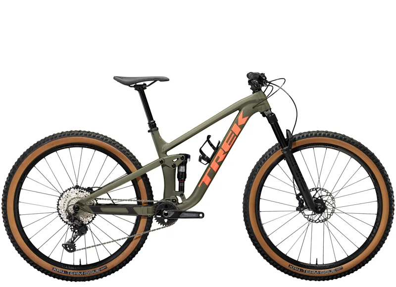 Trek Top Fuel 8 XC Mountain Bike in Olive Green