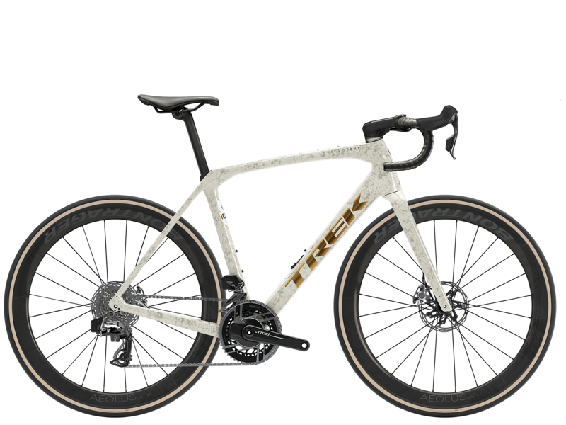 Trek Domane SLR 9 AXS Road Bike in Era White/Superva Marble