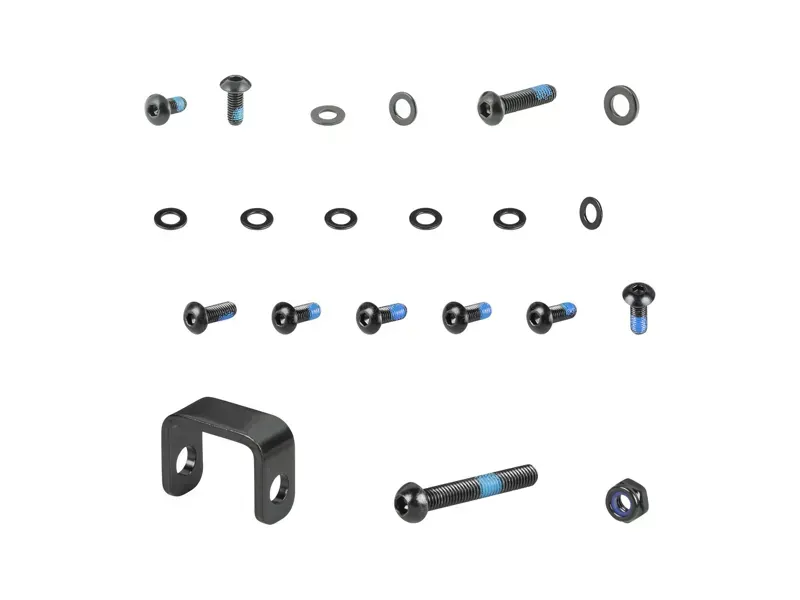 Trek Fetch+ 2 Front Pannier and Rack Kit in Black-2