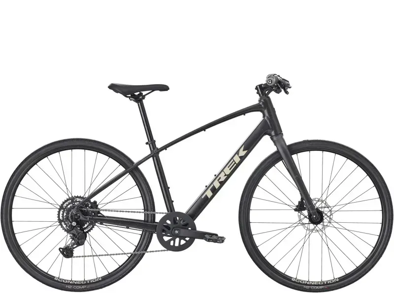 Trek FX 2 Stepover Hybrid Bike in Carbon Dark Grey