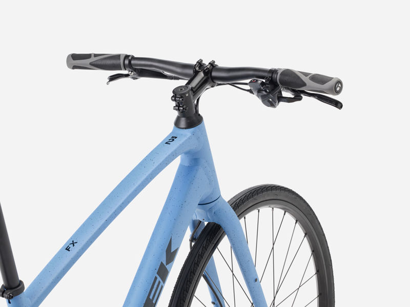Trek FX 2 Stepover Hybrid Bike in Fjord Blue-2