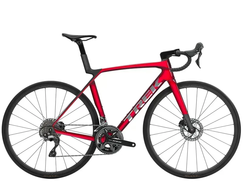 Trek Madone SL 5 Gen 8 Road Bike in Gloss Fury Red/Matte Deep Smoke