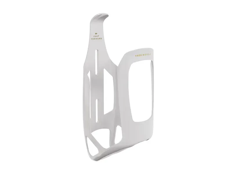 Trek RSL Aero Water Bottle and Cage In Era White/Grey Gloss-2