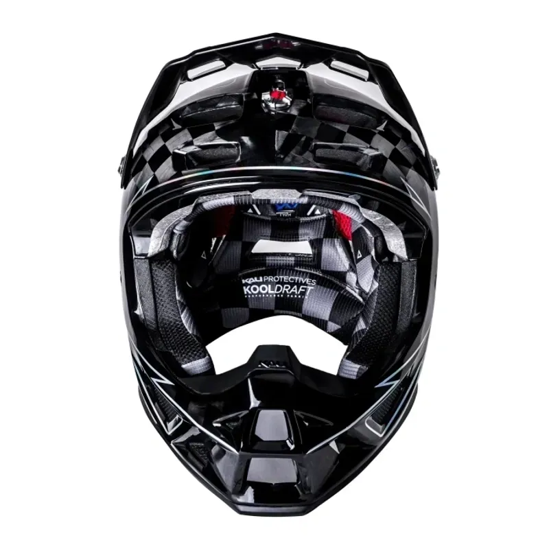 Kali Trinity Carbon Helmet in Prism - Holo-3